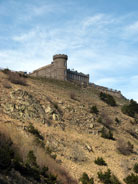 chateau du sommet du Mont Aigoual Gard France